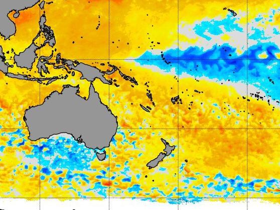 La Nina as seen by US NOAA agency