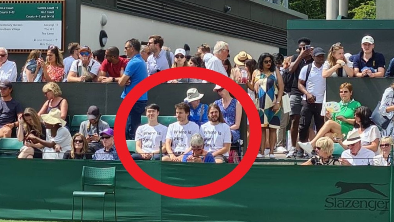 Wimbledon 2022: tumulte alors que les militants portent des t-shirts Peng Shuai au tennis