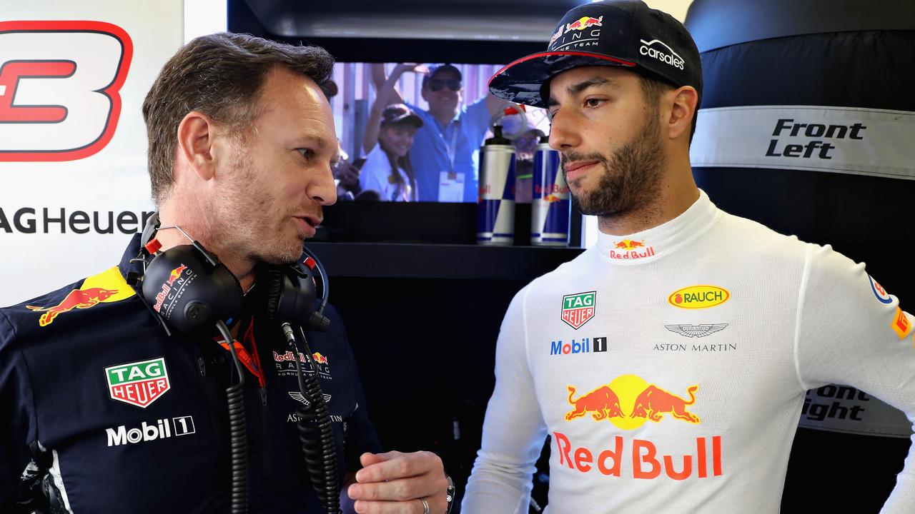 Daniel Ricciardo’s old and new boss don’t really get along.