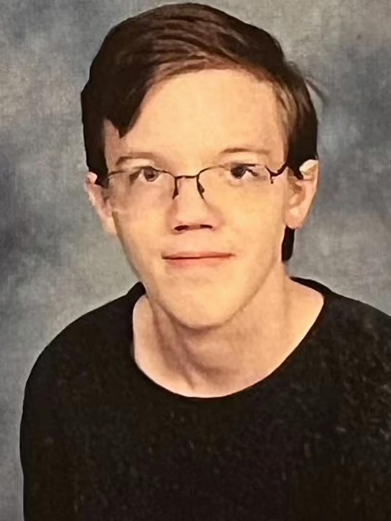 An undated school yearbook image shows a photograph of Thomas Matthew Crooks.