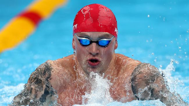 Adam Peaty is not afraid of giving up some swimming events to find balance in his life. Picture: Getty Images