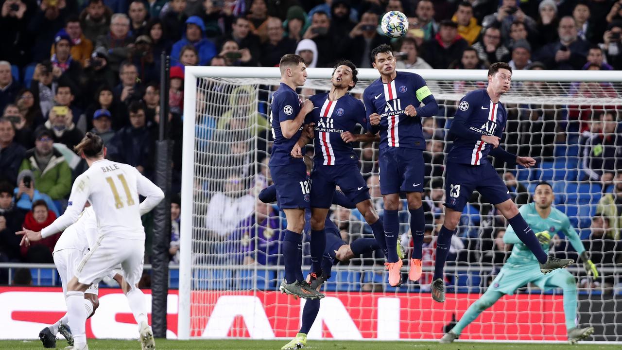 Gareth Bale was inches away from scoring with the final kick of the game.