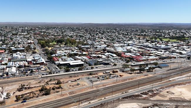 Broken Hill in far western NSW. Picture: Richard Dobson