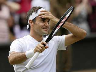 Tennis star, Roger Federer is a stand-out example encouraging men to express how they are feeling. Picture: Tim Ireland