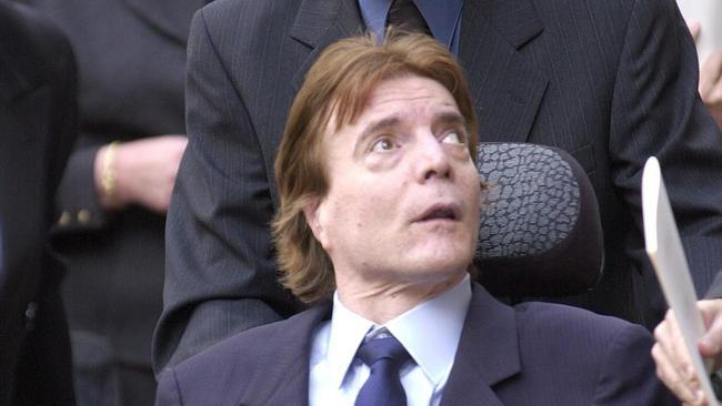 John Paul Getty III when he was 42 years after suffering the stroke.
