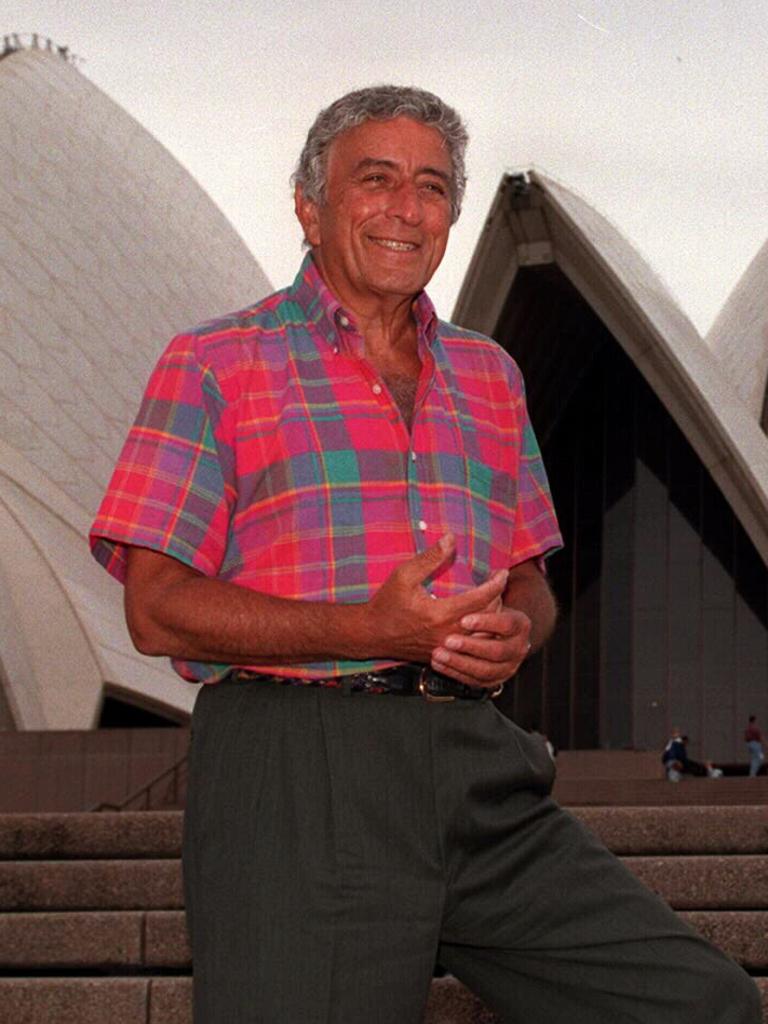 Tony Bennett at the Sydney Opera House.