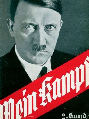 Mein Kampf by Adolf Hitler.