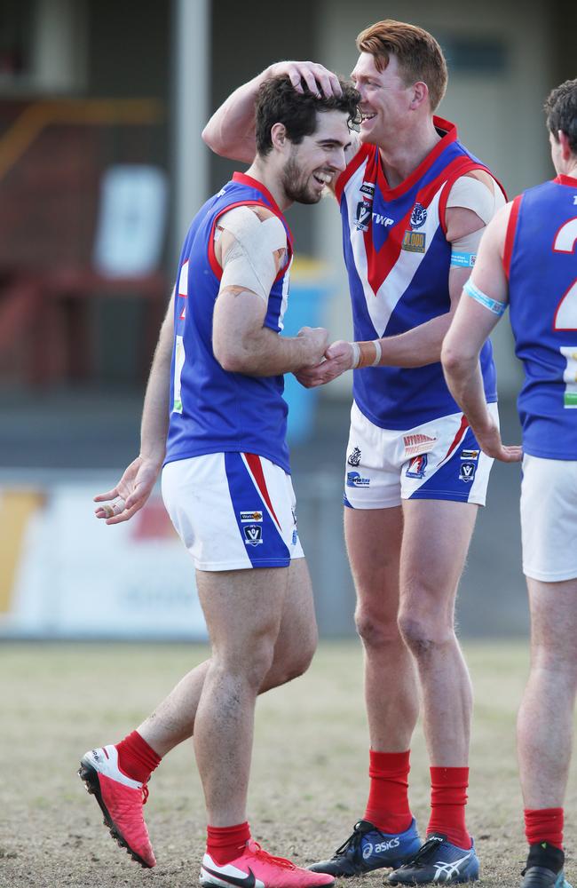 GFL: Senior Football Grovedale v South Barwon.South Barwon goal to 4 Jonty BroughtonPicture: Mark Wilson