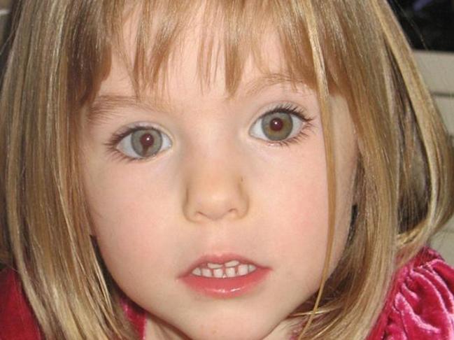 FILE - This undated file photo shows Madeleine McCann, who went missing in May 2007. Madeleine McCann’s parents says they’re “greatly encouraged” by the expanding British police investigation into the case of their missing daughter. Kate and Gerry McCann released a statement Sunday, Oct. 6, 2013 indicating they believe new information made available to police and a detailed BBC “Crimewatch” show may finally turn up vital information.  (AP Photo/PA, File) UNITED KINGDOM OUT NO SALES NO ARCHIVE