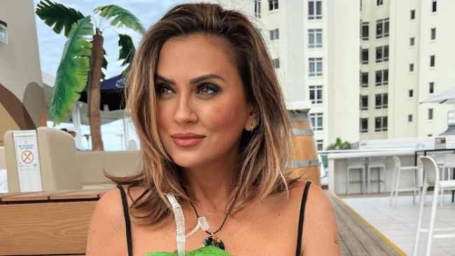 Mishel Karen was paired with Steve Burley on season seven. Picture: MAFS/Nine Network