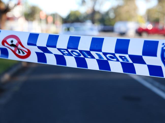 SYDNEY, AUSTRALIA - NEWSWIRE PHOTOS June 14 2022: A general stock image of a Police tape in Sydney. Picture NCA Newswire/ Gaye Gerard.