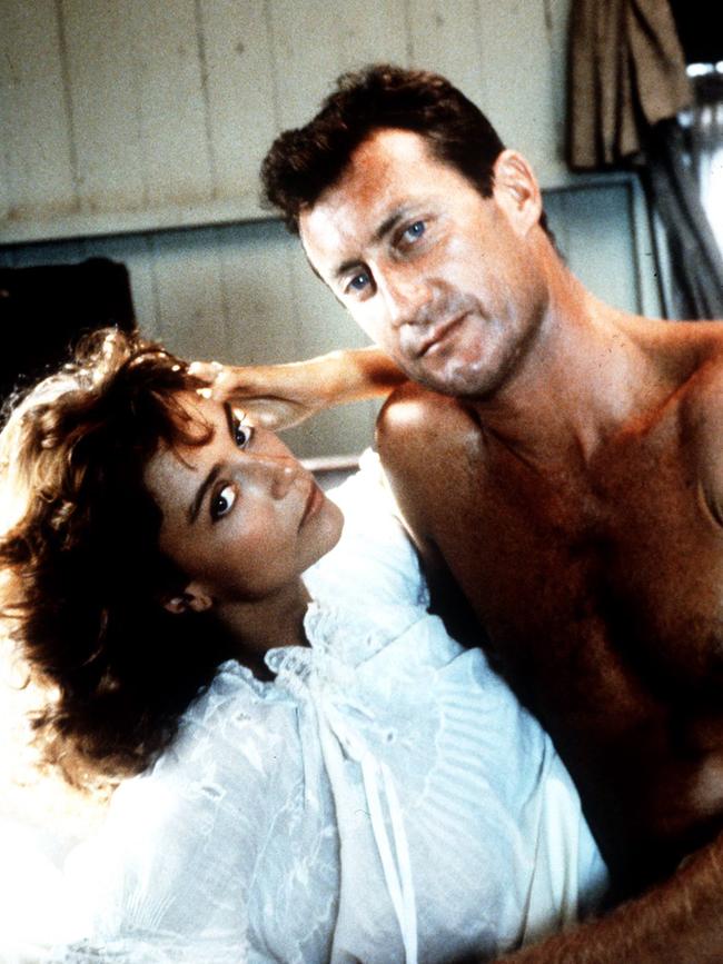 Bryan Brown met his wife of 31 years, Rachel Ward, on the set of the 1983 TV mini series The Thorn Birds.