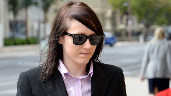 Courts. Hayley May Greenwood who is facing ICAC charges in the Adelaide Magistrates court pleaded not guilty on Thursday.