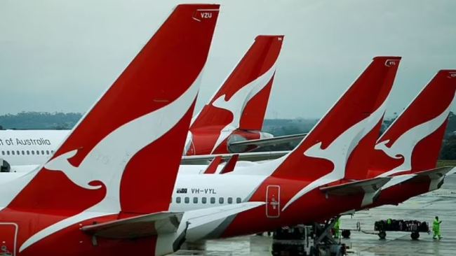 Qantas' suggestion amid tech outage