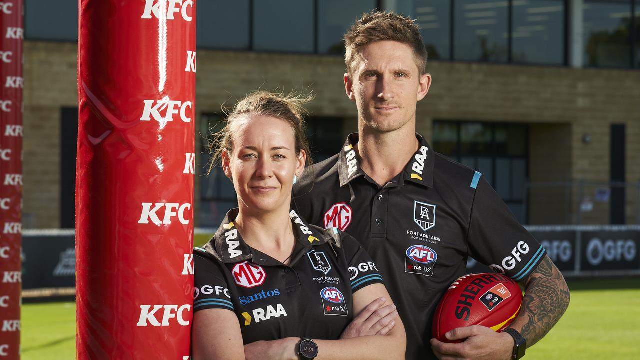 Hamish Hartlett has been appointed as assistant coach under inaugural coach Lauren Arnell. Picture: Matt Loxton