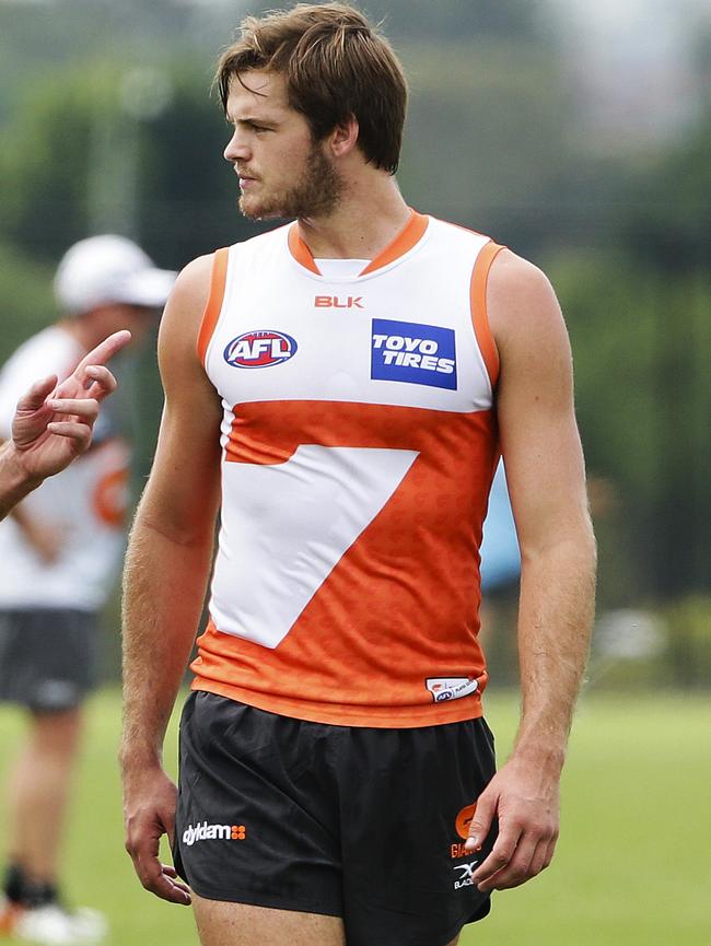 Giants big man Matthew Flynn. Picture: Justin Lloyd