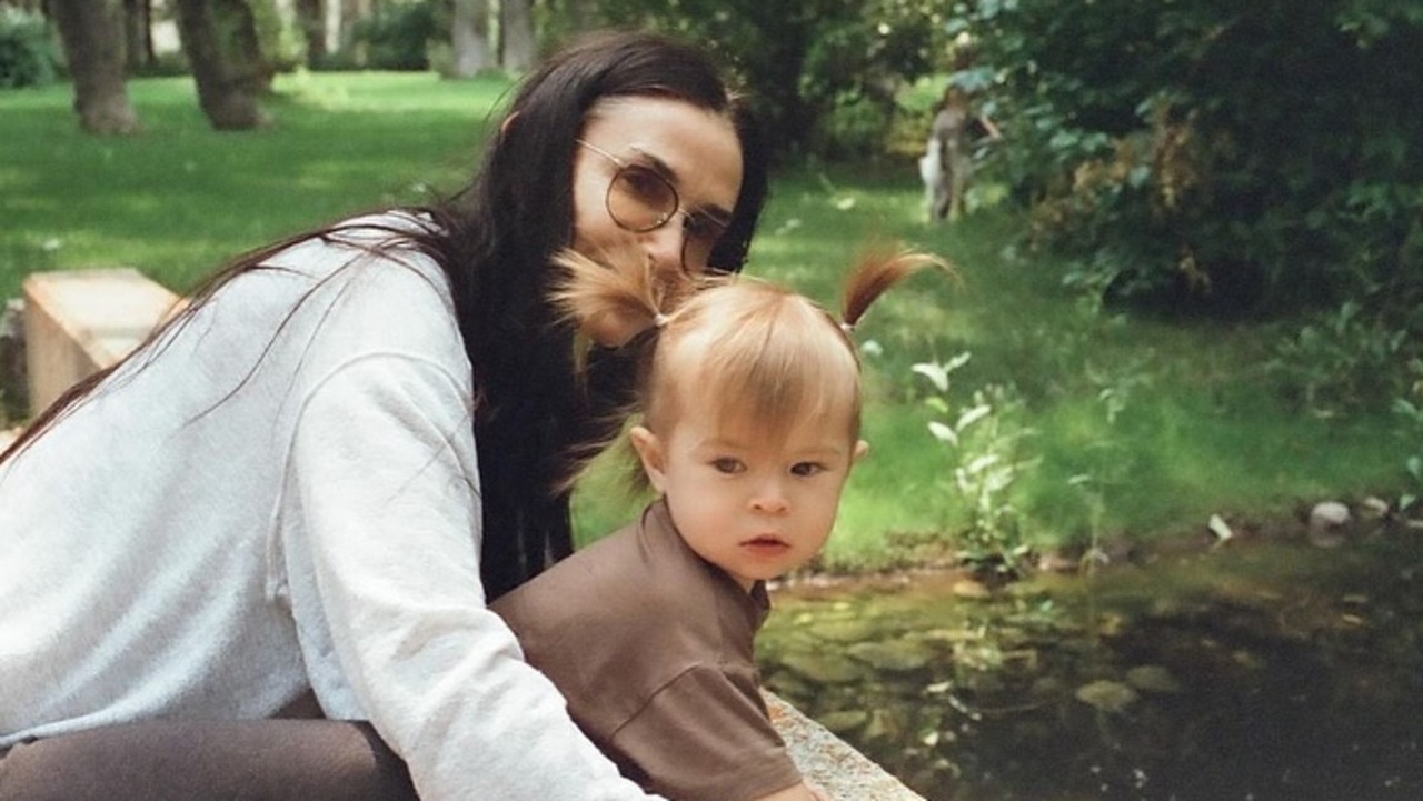 Demi Moore reveals rare glimpses into her private life. Photo: Instagram