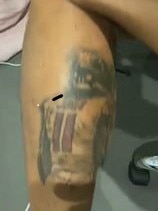 Charlie Cameron’s Julio Jones tattoo