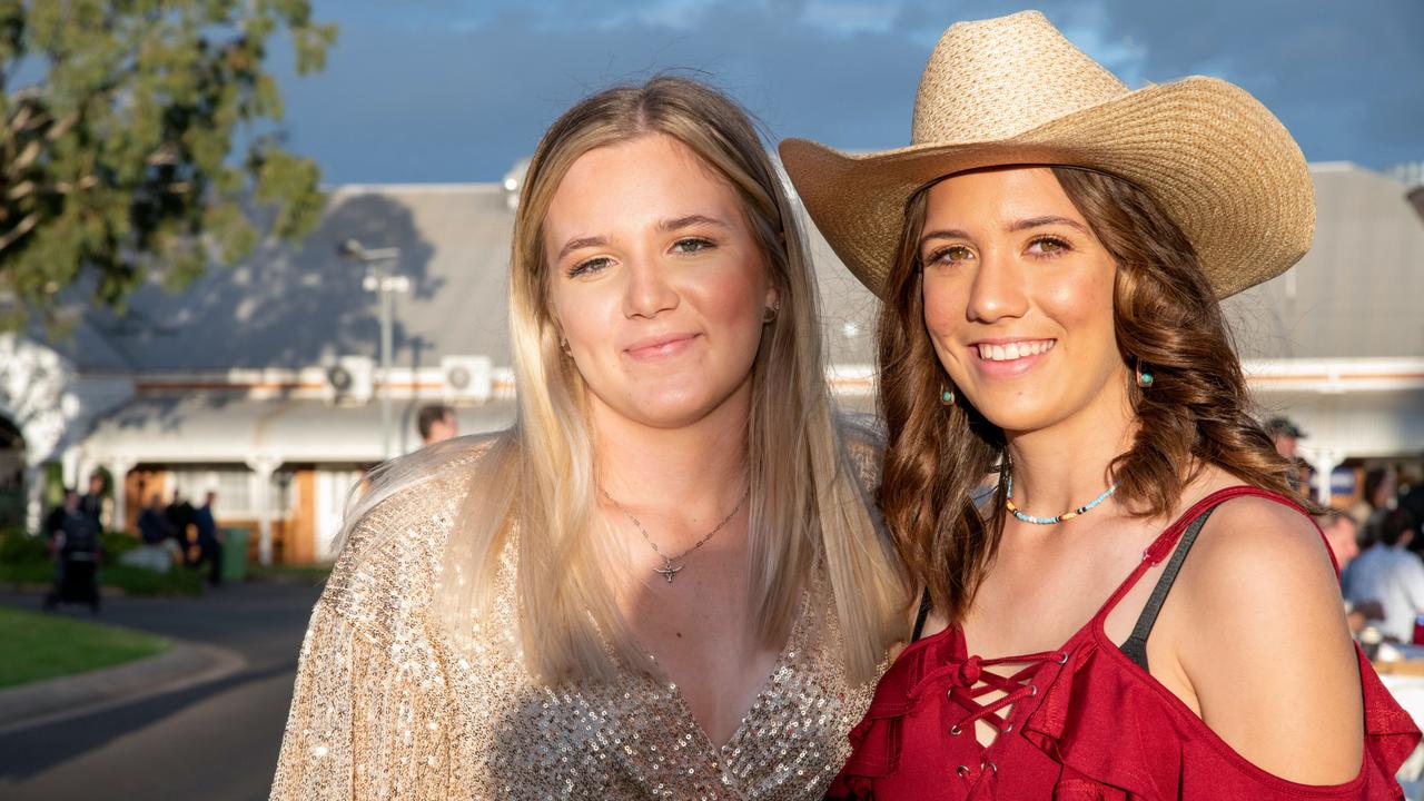 Charlize Cochrane and Olivia Croydon. Meatstock Festival at the Toowoomba showgrounds. April 2022