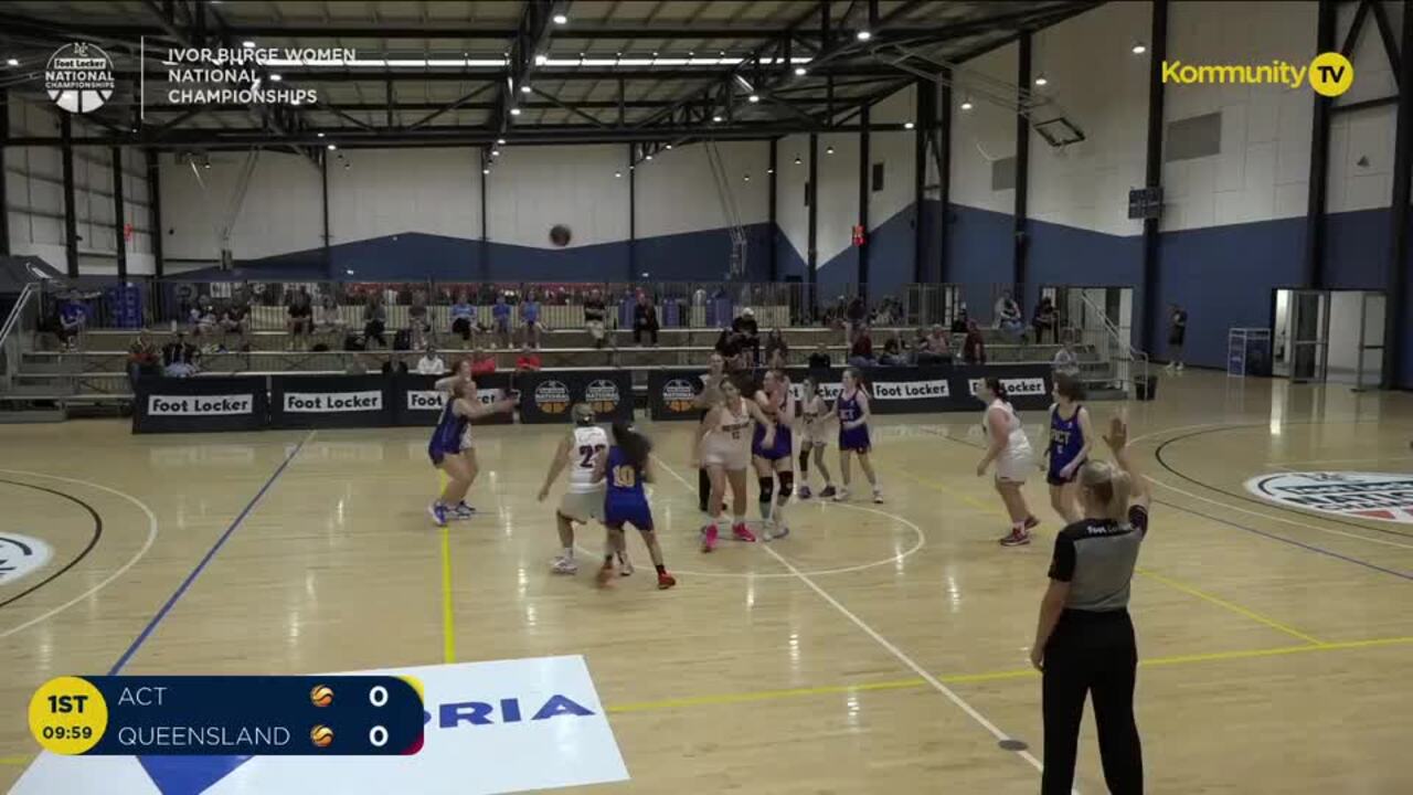 Replay: ACT v Queensland (Ivor Burge women) - 2025 Basketball Australia U20's & Ivor Burge National Championships Day 4