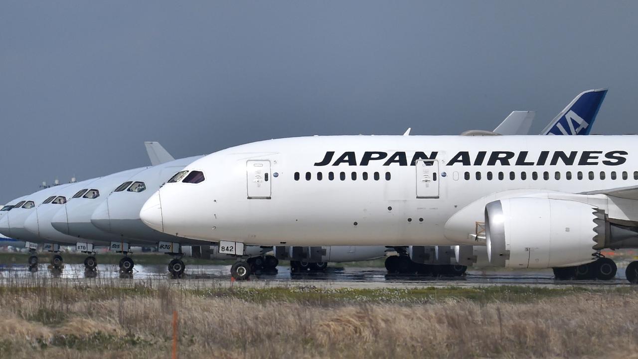 The ACCC is yet to approve a partnership between Qantas and Japan Airlines. Picture: Kazuhiro NOGI / AFP