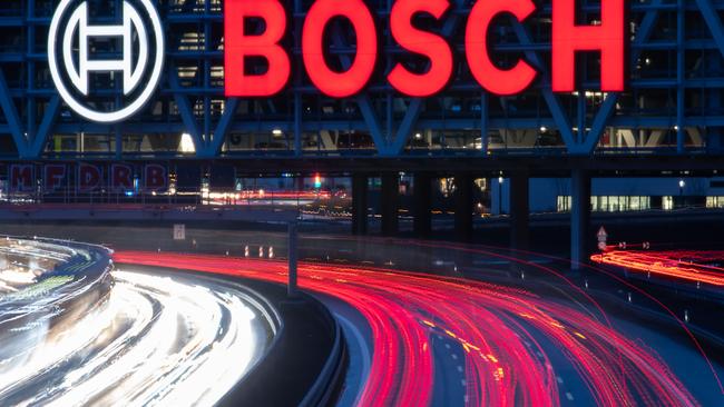 Bosch provides car parts for numerous brands. (Photo by Sebastian Gollnow / dpa / AFP) / Germany OUT