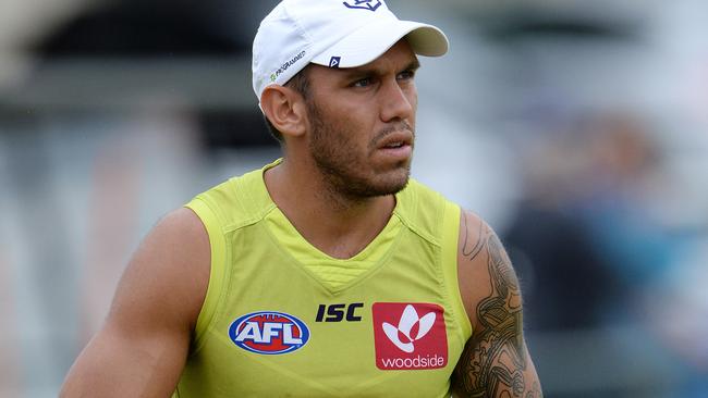 Harley Bennell has injured his calf again. Picture: Daniel Wilkins