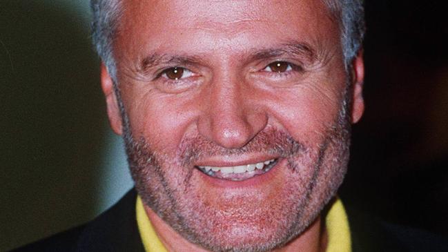 Italian fashion designer Gianni Versace, founder of the House of Versace.