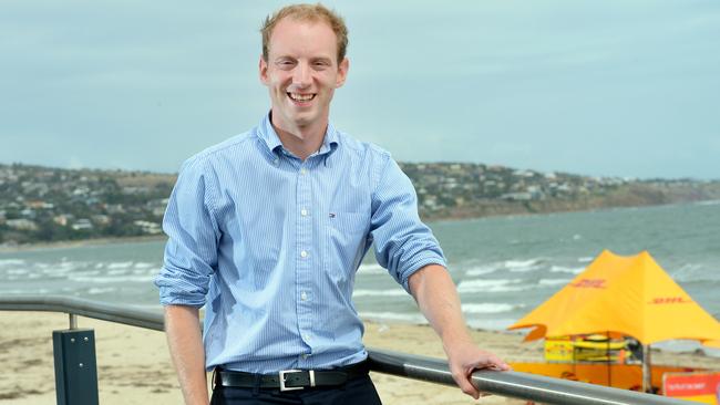 David Speirs in 2014 when he was the Liberal candidate for the electorate of Bright. Picture: Mark Brake