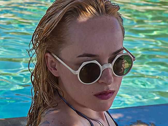 Dakota Johnson in a scene from the film A Bigger Splash. StudioCanal films.