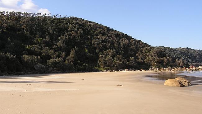 A beach at Point Hicks. Picture: Parks Victoria