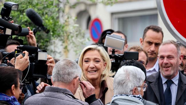 French far-right Rassemblement National (RN) party leader Marine Le Pen. Picture: Denis Charlet / AFP