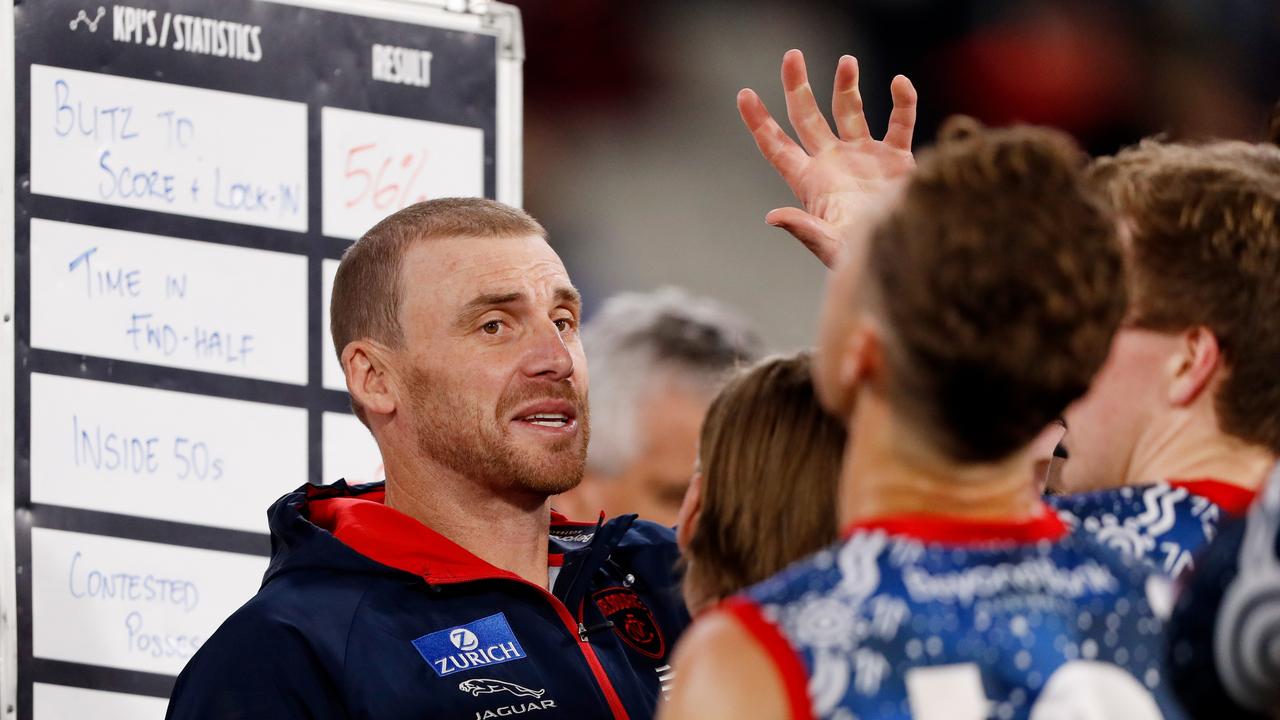 What next Demons? Photo by Dylan Burns/AFL Photos via Getty Images