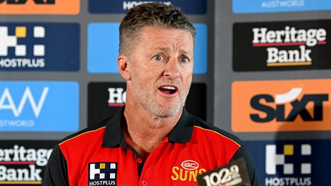 Damien Hardwick will add spice to the Queensland AFL rivalry. Picture: Bradley Kanaris/Getty Images