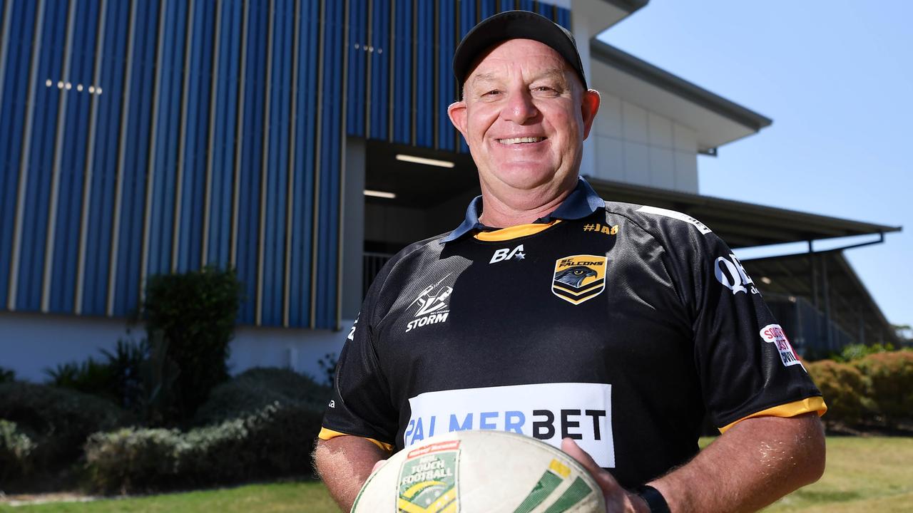 Former Sunshine Coast Falcons BMD head coach Steve Belsham. Picture: Patrick Woods.