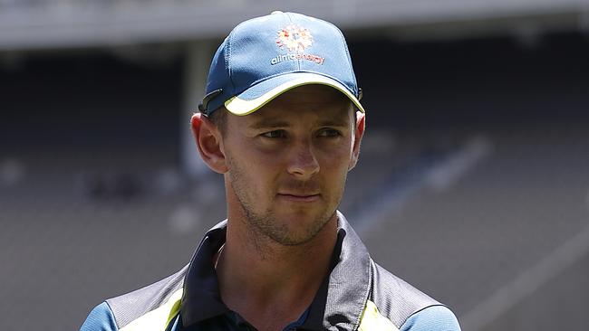 Josh Hazlewood is expected to miss the reminder of the Test series against New Zealand. Picture: Getty Images