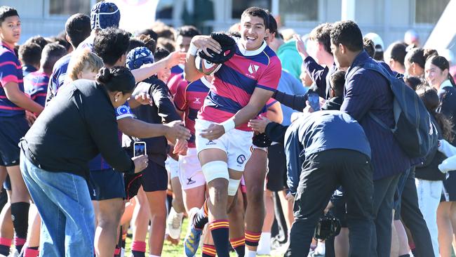 GPS First XV rugby between BSHS and Toowoomba Grammar. Saturday July 13, 2024. Picture, John Gass