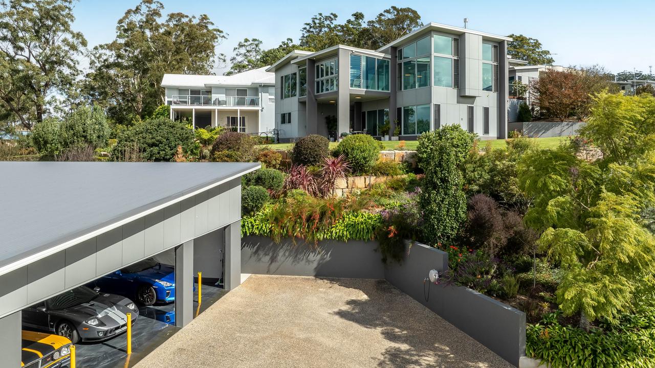 A four-bedroom property on St Ives Court in Mount Lofty, overlooking the Toowoomba escarpment, has hit the market through Colliers just three years after it sold for $1.75m.