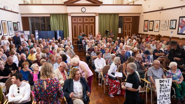 Adelaide Crows and Aquatic Centre Forum in North Adelaide, Sunday, Feb. 16, 2020. Picture: Matt Loxton