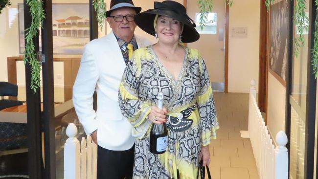 Ray and Janine Heathwood won “Best Dressed Couple” at The Beach House Hotel's Melbourne Cup celebrations.