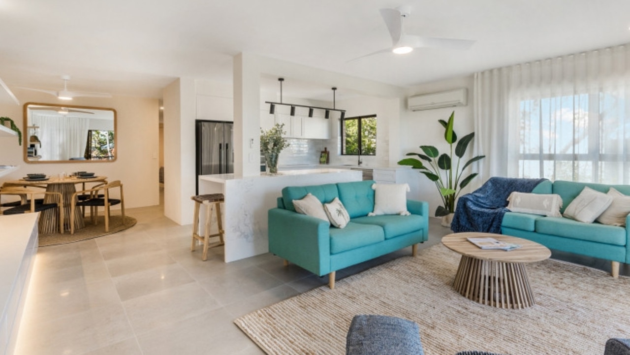 A recent home renovation by Revive Interior Design at Noosa Hill. Picture: Contributed.