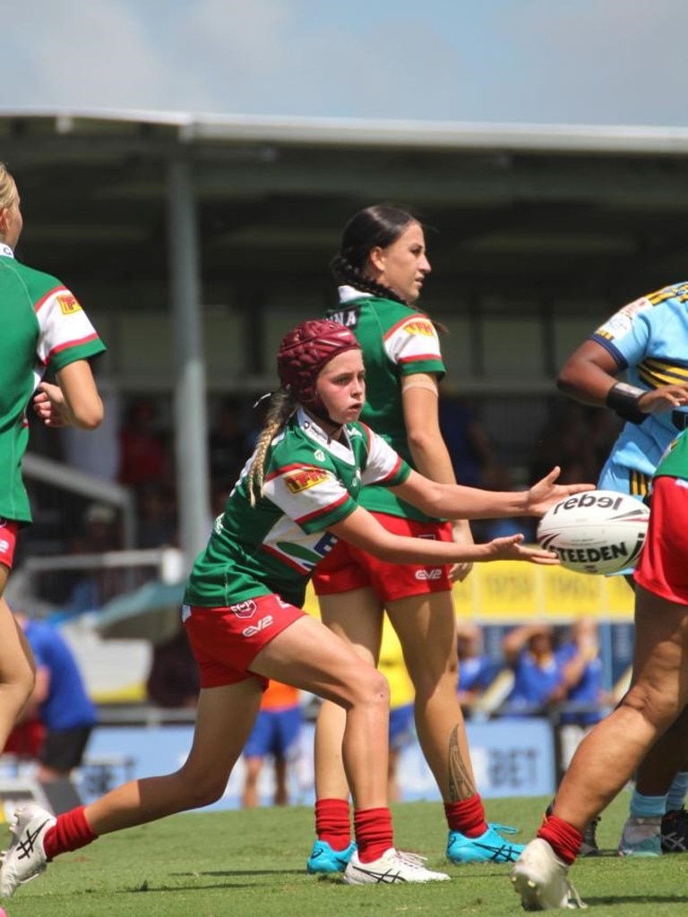 Emily Whittaker from the Wynnum Manly Seagulls.