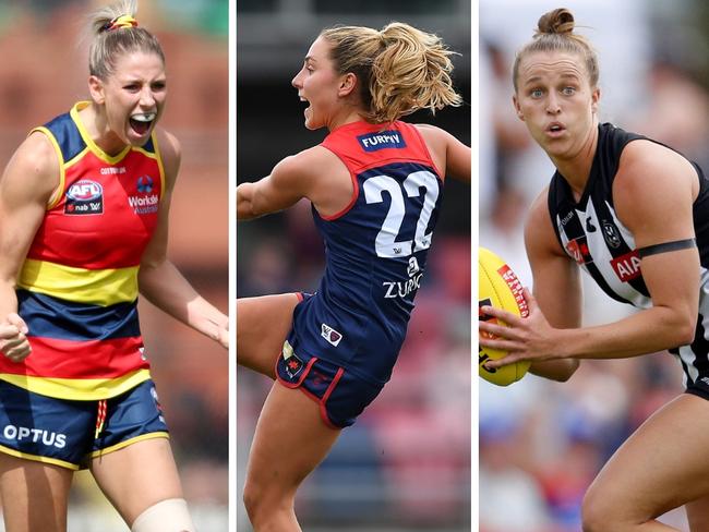 AFLW round one teams art