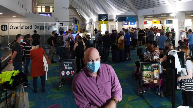 Darwin airport's Executive General Manager Robert Porter on Monday. Picture: Katrina Bridgeford.