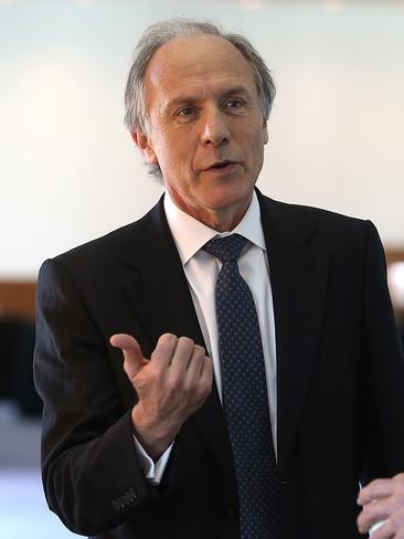 Chief Scientist Alan Finkel at Parliament House in Canberra. Picture: Kym Smith