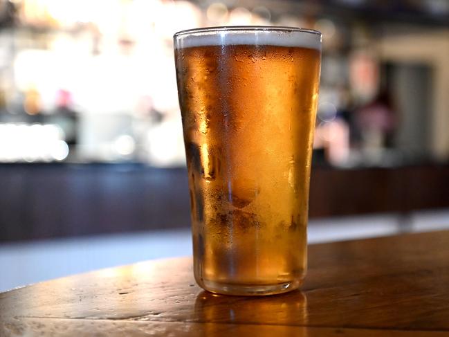 The report found Aussies are happy to pay more than $12 for a beer. Picture: NewsWire / John Gass