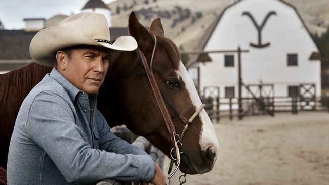 Kevin Costner in Yellowstone. Picture: Stan