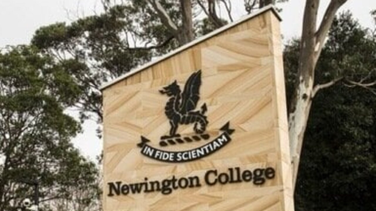 The school has come under fire for admitting girls from 2026. Picture: Facebook / Newington College