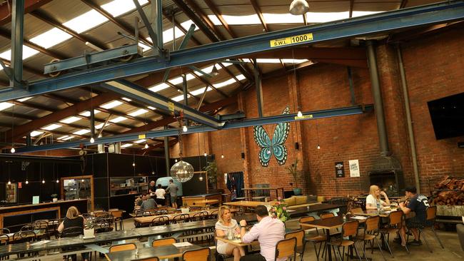 Mitcham Social was opened in the former Thatcher steel factory in December.