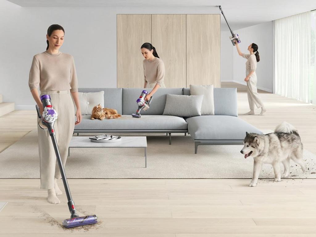 Shoppers say the Dyson V8 Vacuum is "convenient and powerful". Picture: Dyson.